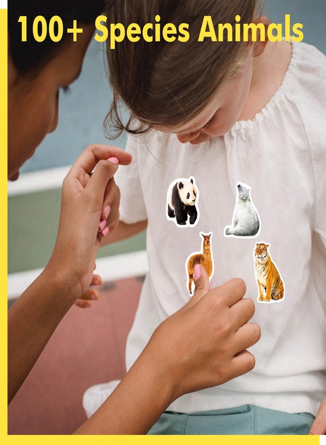 Gethelud 700 PCS Wild Animal Stickers, 100+ Realistic Animals Cute Zoo Animal Stickers Water/Tear Resistant with No Residue Washable Decals for Teachers, Kids, Students, Water Bottle, Laptop, Scrapbook - Image 5